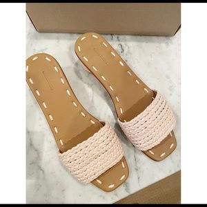 Brand New Carrie Forbes raffia sandals 40